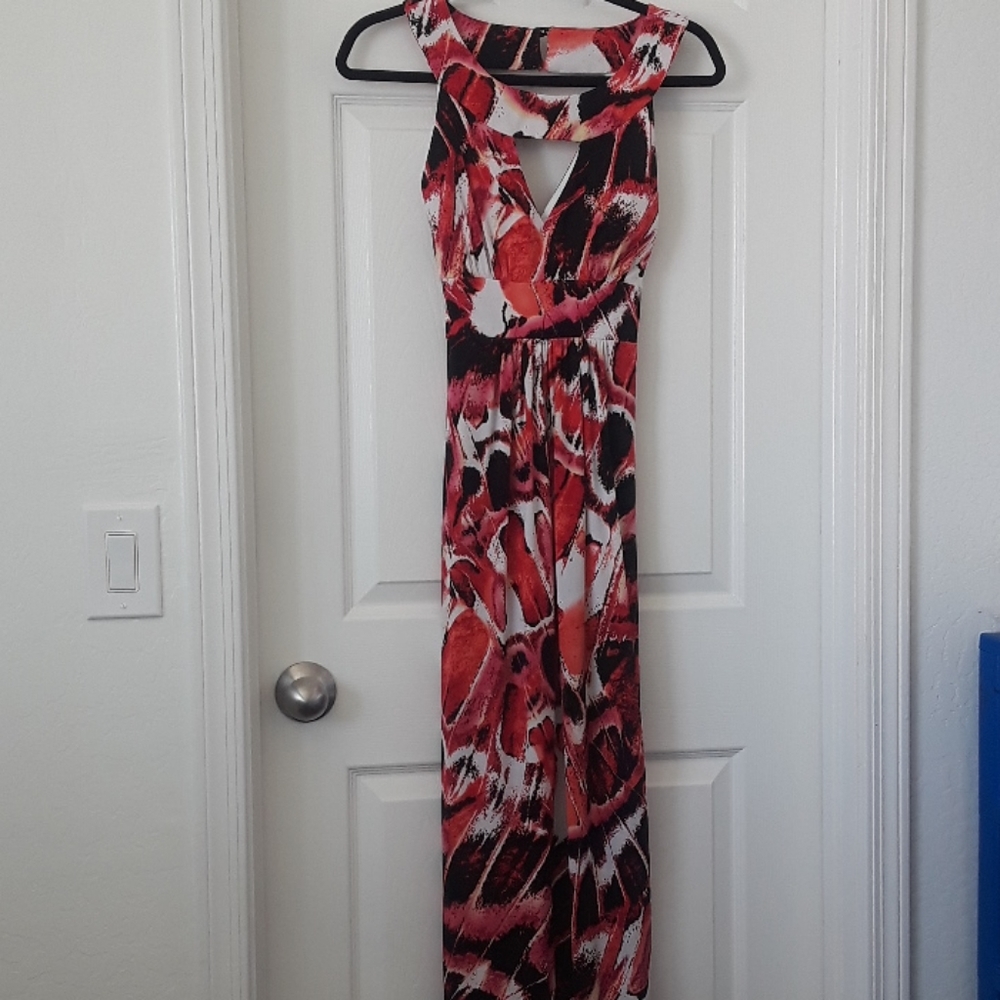 Pink Maxi dress by Bisou Bisou